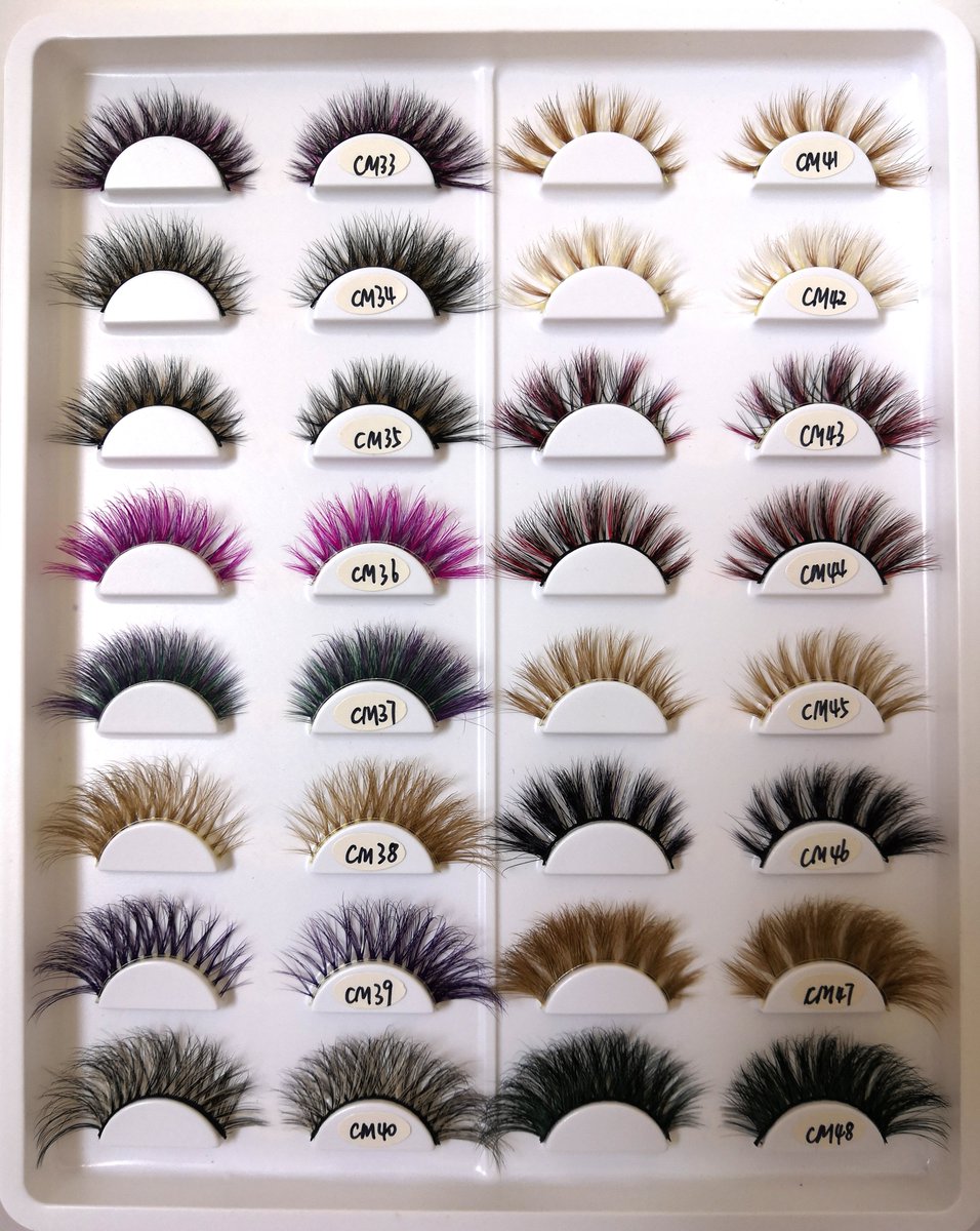 3Dminklashes's tweet image. colorful 3D mink eyelashes, Good quality,

whatsapp:+8618660283781
ins: @heymelashes09
email: office@heymelashes.com
#customlashbox #Custompackaging #lashboxes #3dminklash #maynicelashoffical #wakeupandmakeup #Eyelashvideo #cosmetics #lashfactory #privatelabel #maynicelashes