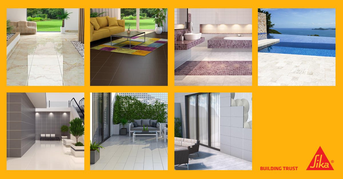 Sika's tweet photo. Starting a new #tiling project soon? Select the right tiles and the right tile installation system with Sika’s overview of full system solutions for all types of #tiles and substrates: https://t.co/DAKpIGliXa
#TileInstalation #TileSetting #Bathroom #Balcony #Facade #SwimmingPool https://t.co/1dWLH5Y3Tl