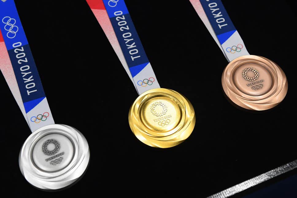 Medal olimpik tokyo