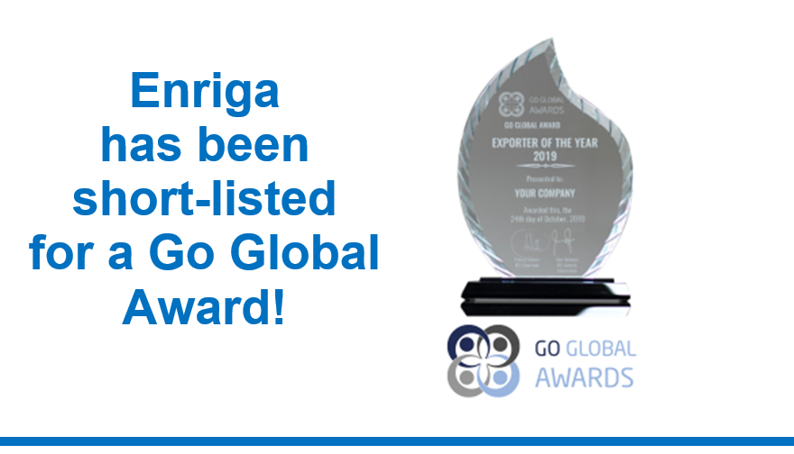 ENRIGA_intl's tweet photo. ENRIGA shortlisted for Go Global Awards by @inttradecouncil An inspiration appreciation of ENRIGA being an active advocate of #internationalization https://t.co/EyubQdJEwn