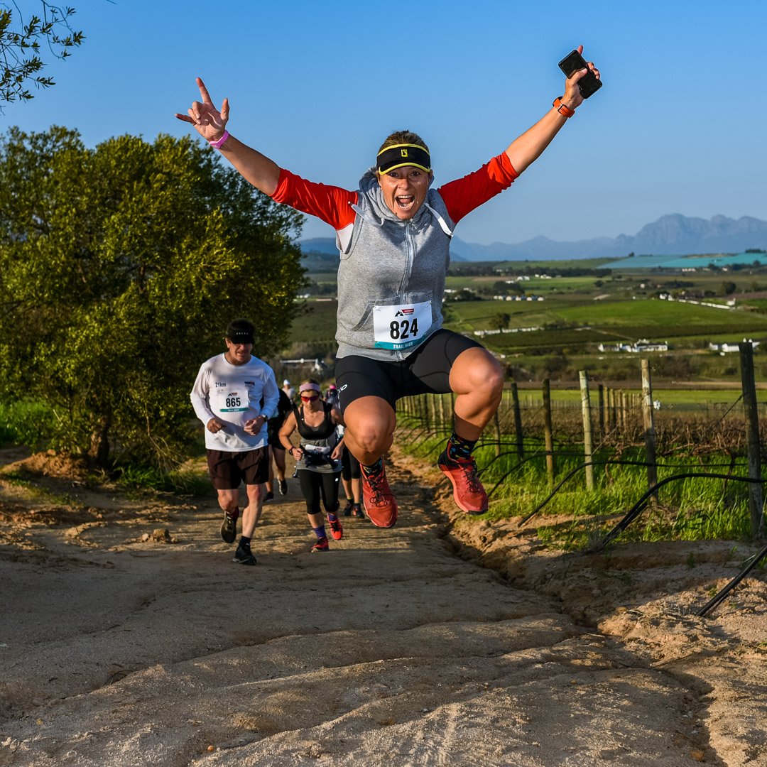 Crazy bunch of trailrunners! 😉 Lovit!  #trailrunner #jumpforjoy #runninglife