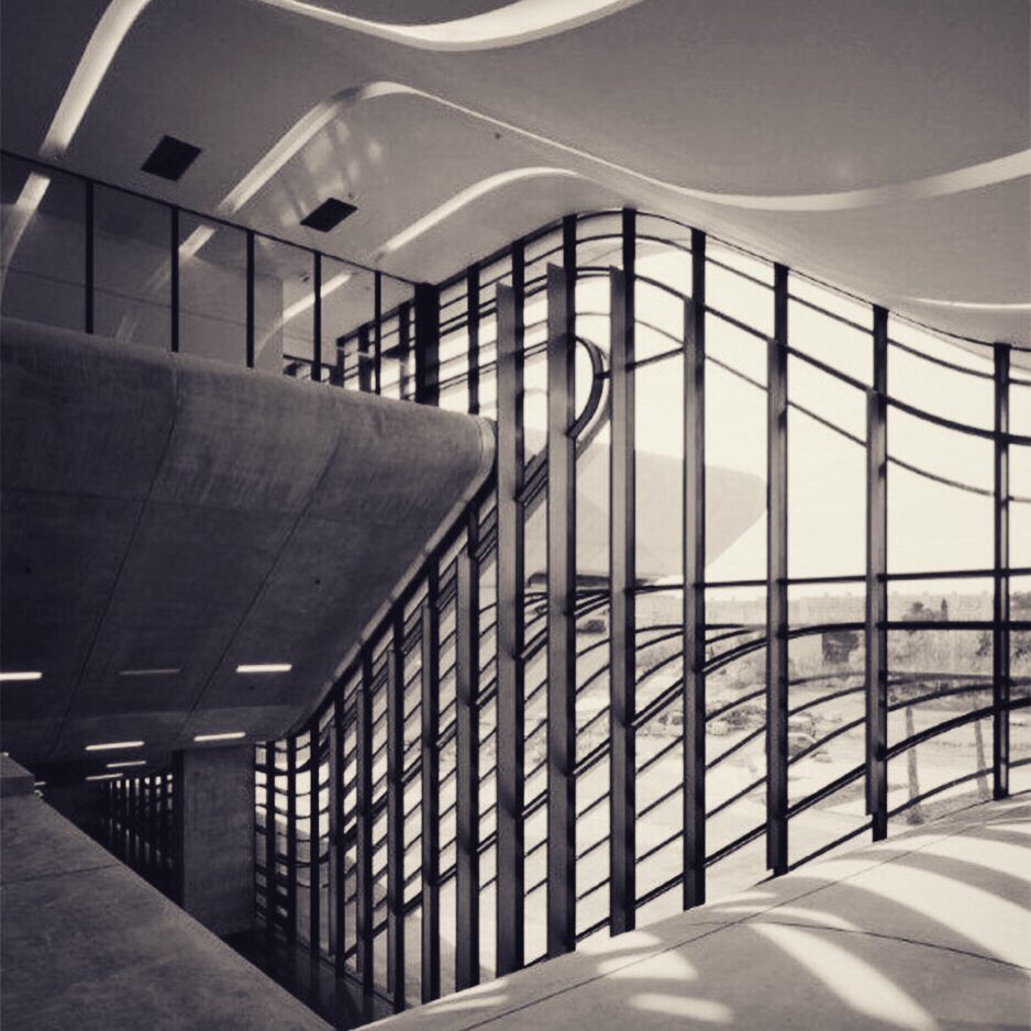 Pierres Vives, Zaha Hadid Architects, Montpellier, France, photo Helene Binet.  #architecture #moderndesign #design #concrete #publicbuildings #Governmentbuildings #France #architects #libraries
