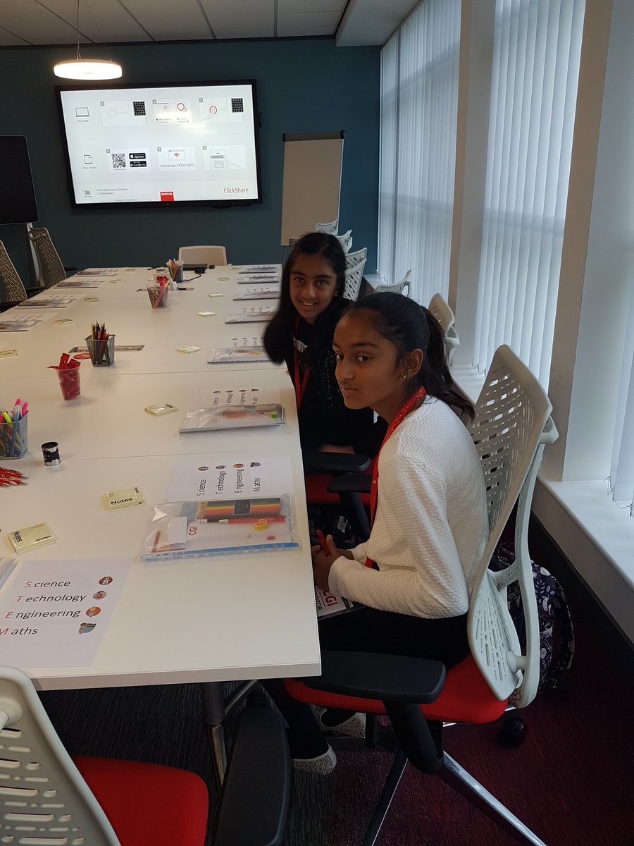 HiteshHHirani's tweet photo. Girls are in the office! Its Bring Your Daughter to Work Day!
Fantastic programme for young minds to get an insight into science, tech, engineering, programming @CGI_Global. #DaughterToWork #experienceCGI #CGIUK #STEM #TheFutureIsBright https://t.co/wxVWRsTSZP