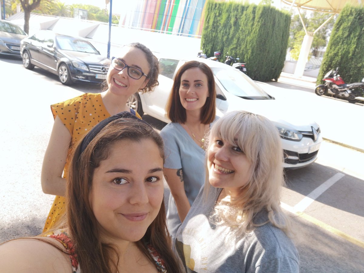 LorenaCReal's tweet photo. Buenos días a todos y a todas. Aquí el equipo tecnopedagógico feliz gracias al éxito de la retransmisión de ayer. Muchas gracias comunidad 😘. #EducaABF #FactoryMatters https://t.co/xtbh0wnI6v