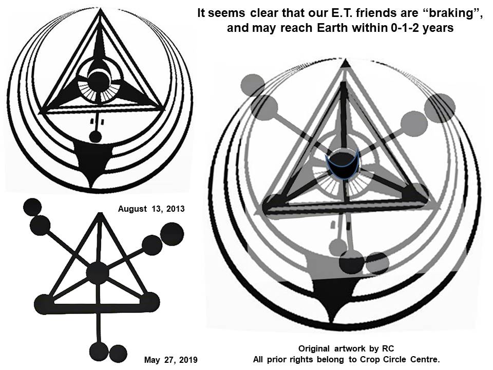 RedCollie1's tweet photo. #cropcircle It seems as if we are getting close. See below a "triangle of tears". 2021? https://t.co/kygsSmToBN