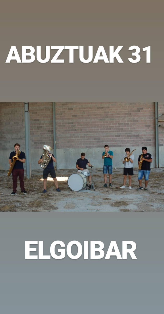 #abuztuak31 #elgoibar #debrassband