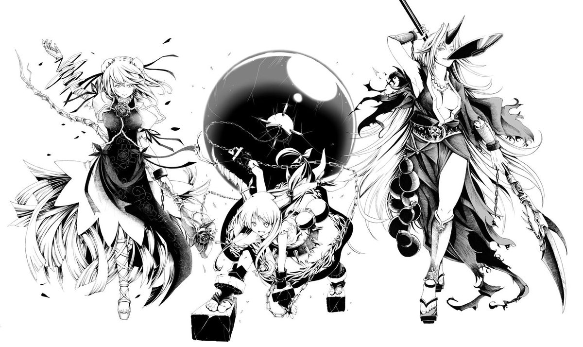 I La 過去絵を投げて絵を描いた気になろうキャンペーン 山の四天王 3人 I La 過去絵を投げて絵を描いた気になろうキャンペーン 山の四天王 3人