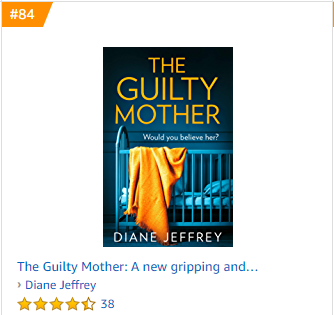 ClioCornish's tweet photo. 🥳 TOP 100 KLAXON!! This book *blew my mind* on first draft - well worth a read this weekend if you're looking for a chilling, twist-a-minute thriller... #TheGuiltyMother @dianefjeffrey @stubbleagent @HQDigitalUK https://t.co/hIpFuUfkQQ https://t.co/GtRL6d7Sco