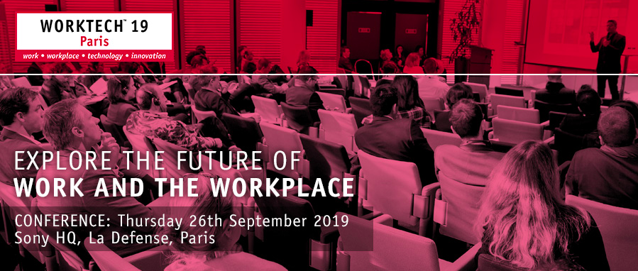TechstarsParis's tweet image. [Event] Join us at #WORKTECH19 Paris (bit.ly/wt19par) to discuss the future of work and the workplace. Save 20% with our partner link! bit.ly/wt19par20