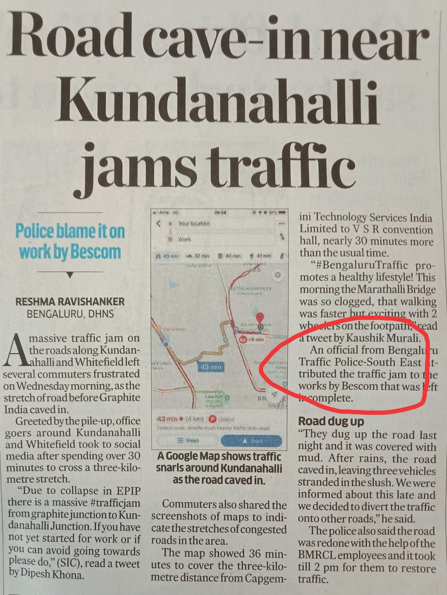 murali772's tweet photo. Today, it's #Bescom , yesterday it was #Gail , tomorrow it'll be #Bwssb , and so on endlessly. The imperative for city governance re-structuring has been expressed by many and from long, and the excellent #BSPatilCommittee report readily provides the template for the same. https://t.co/RvhUHldJlh