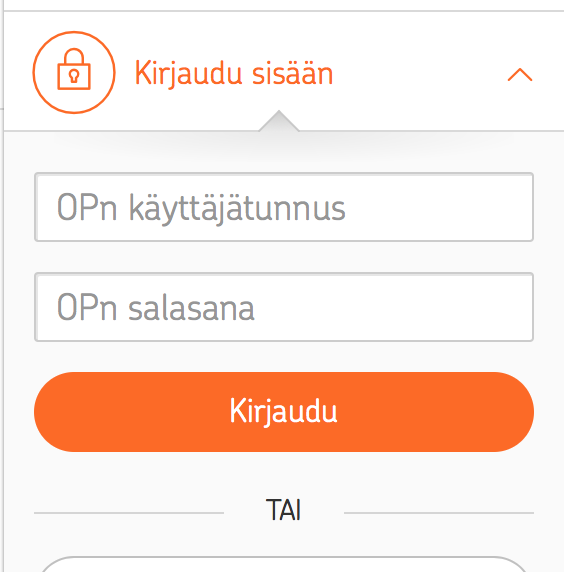 Mistä mä OP:n käyttäjätunnuksen ja salasanan voisin tietää?