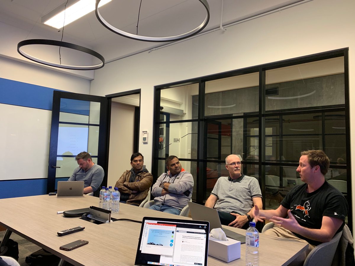 alecdtucker's tweet photo. Hearing all about @XamDevSummit with @rid00z @ #sydmobnet //@XamarinEvents https://t.co/F9jCFcxbSF