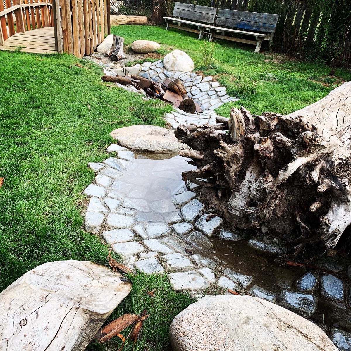 Scaledspace's tweet image. #Kamloops Child Development Centre making great progress on their #nature playground