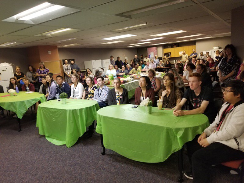 CindyDanyluk's tweet photo. Celebrating our students! This year we provided 20 students with employment in the Edmonton OAS and International Operation units. Today we shared our appreciation for their commitment and great work  #Students #wtregion #servicecanada https://t.co/IoyJ9NxgUd