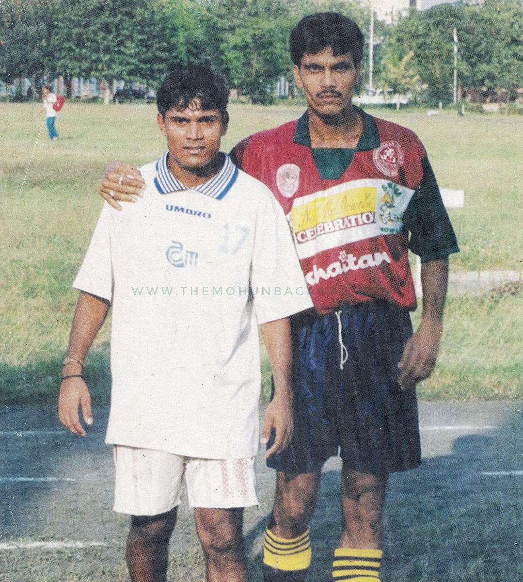 Mohun_Bagan's tweet photo. Our Thursday Throwback edition today covers our last Durand Cup win in 2000 when Mariners beat Mahindra United by 2-1. Amar Ganguly who was not regular in first eleven scored the first goal and came into prominence.

#ThrowBackThursday https://t.co/UNvURZgVDR