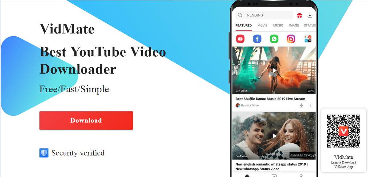 VidmateInd's tweet photo. #VidMate 4.2009 Is Now Available With Performance and Reliability Improvements https://t.co/WQCBVq8NQD