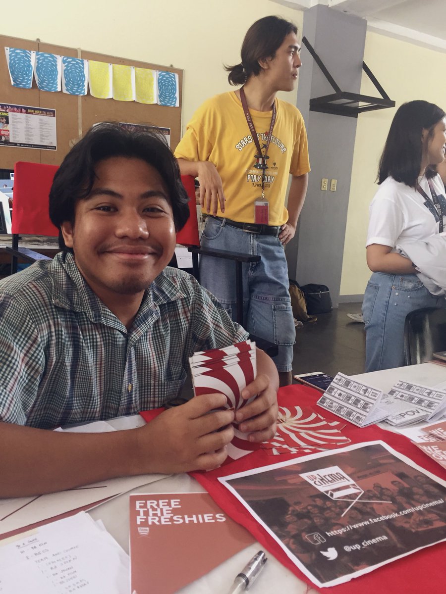 up_cinema's tweet photo. magkakaalaman na naman ng kapalaran dito sa #OrgWatch sa Media Center

nandito lang kami hanggang bukas daan kayo https://t.co/96YX0VnDKZ