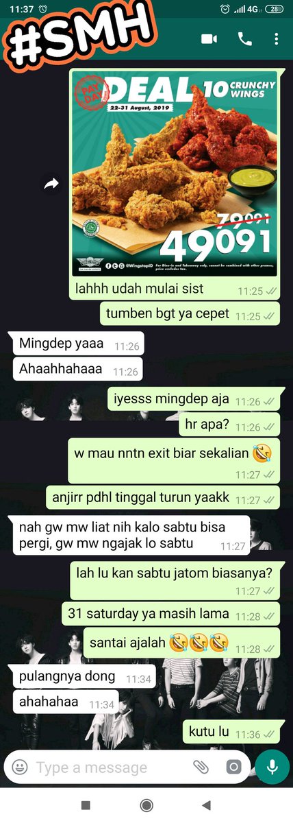 khardew's tweet photo. my partner in crime. klo kata helsy "ngapain jatom klo buntutnya lgsg makan barbar?" 🤣🤣🤣🤣🤣🤣 https://t.co/x3zVhcRjWi