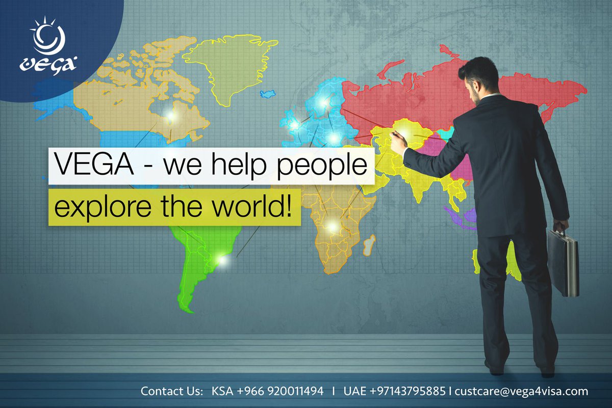 Vega4Visa's tweet photo. VEGA - we help people explore the world!

#Visa_Form_Filling📄 
#Ticket_Booking ✈️

✔️ #KSA : +966 920011494 ✔️ #UAE : +971 050-2277813/ 04-3795885

#Vega4Visa #Airticketing #passport #World #explore https://t.co/P8NLp7Ba4Z