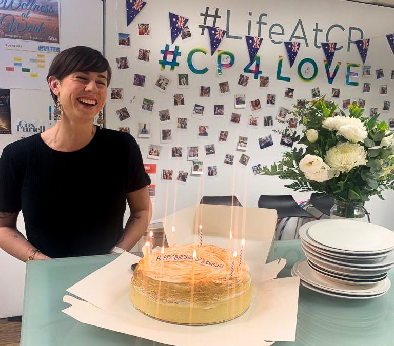 CoxPurtell's tweet photo. HAPPY BIRTHDAY, RO! Yesterday we celebrated the lovely Roisin's birthday feat. flowers & lemon meringue pie π€€ Surprisingly there were leftovers, but we're working on that today..
#LifeAtCP #PerksAtWork #Birthdays #WorkBirthday #Celebrate #BirthdayCake #Celebrations #WorkFamily https://t.co/CM4jQTaR6O