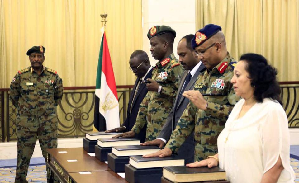 allafrica's tweet photo. Sudan's New Ruling Council Sworn in: https://t.co/paplvEptQN #Sudan #SudanSigning #SudanUprising https://t.co/u105uxo8Mj