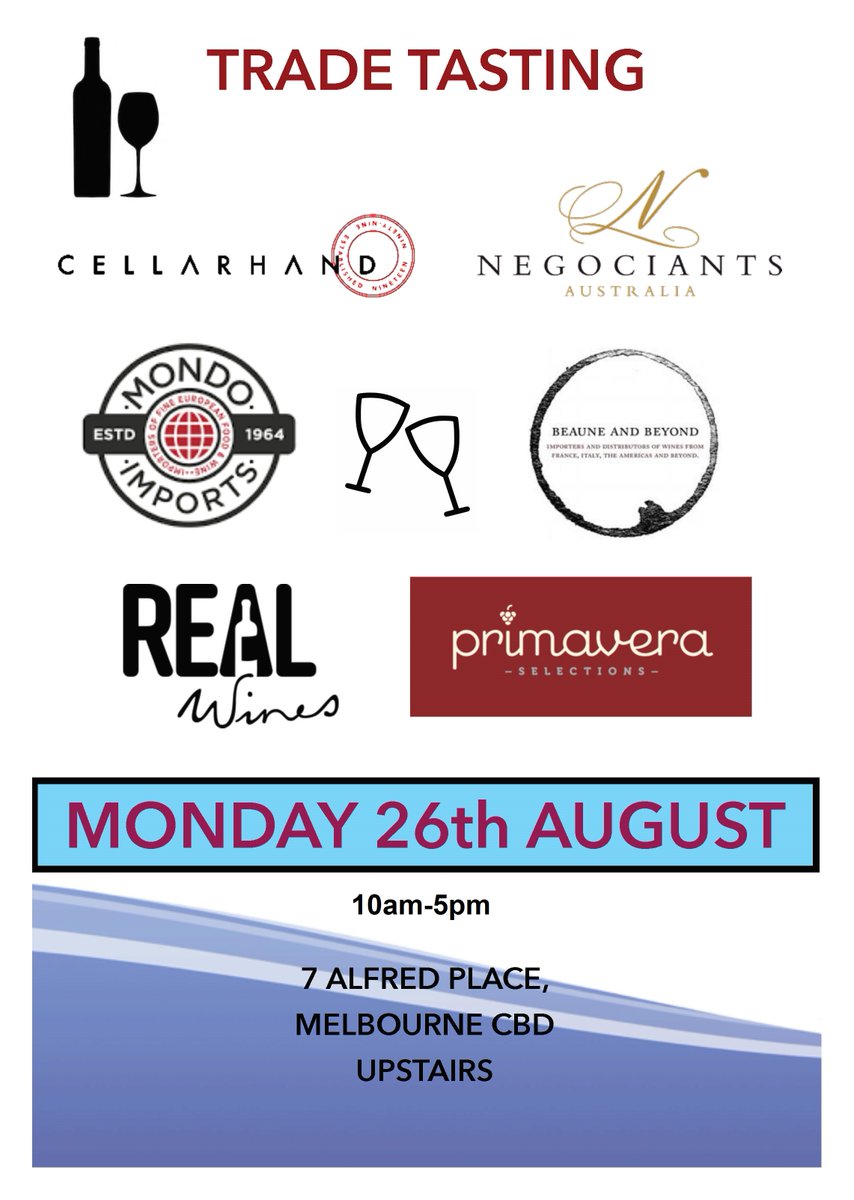 CellarHand's tweet photo. Going all in on '17 #Burgundy on Monday, when Victorian wine trade is welcome to join us alongside @mondoimports @BeauneandBeyond REAL Wines, Primavera Selections &amp; Negociants. Wines by @RTaupenot, Jean Tardy, André Bonhomme and Latour-Giraud on show... https://t.co/ylAGIHPM5O https://t.co/9wgu8gomCi