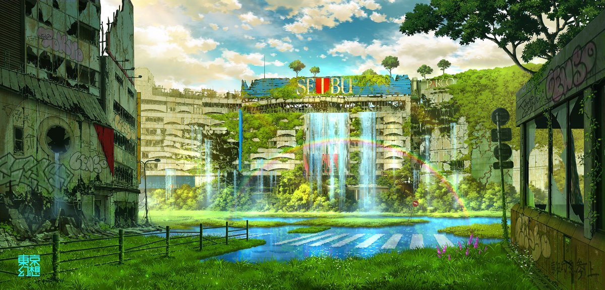 TOKYO_GENSO's tweet photo. 池袋幻想　(2018) https://t.co/V6lN7C1c64