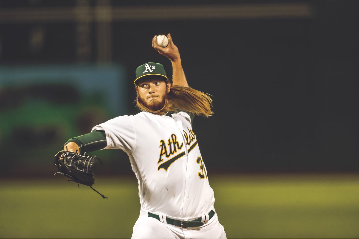 Athletics's tweet photo. Welcome to The Show, @Aj_Puk11!
#RootedInOakland https://t.co/s8U95VNIXY