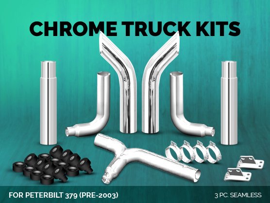 true_chrome's tweet photo. Simply select Chrome Truck Exhaust Kits for your Peterbilt 379 (pre-2003) in 4 Easy Steps! 

Grab it here: https://t.co/6NdK10Mhi1

#truckers #chrome https://t.co/14Xk1FbTC3