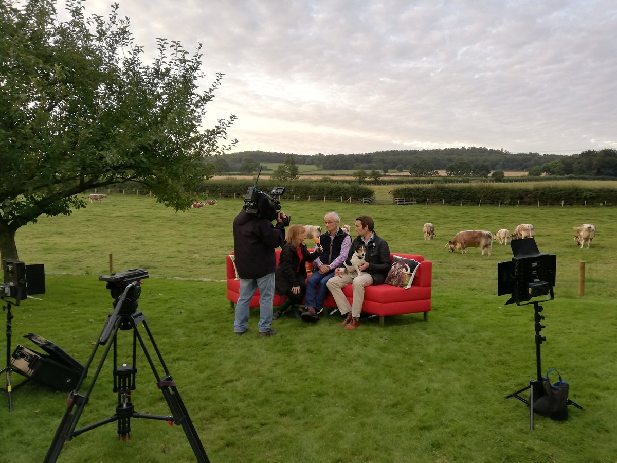 NFUtweets's tweet image. We're back at @JoeWStanley farm for #BBCFarmingFocus talking all about rural crime - tune in on @BBCBreakfast!