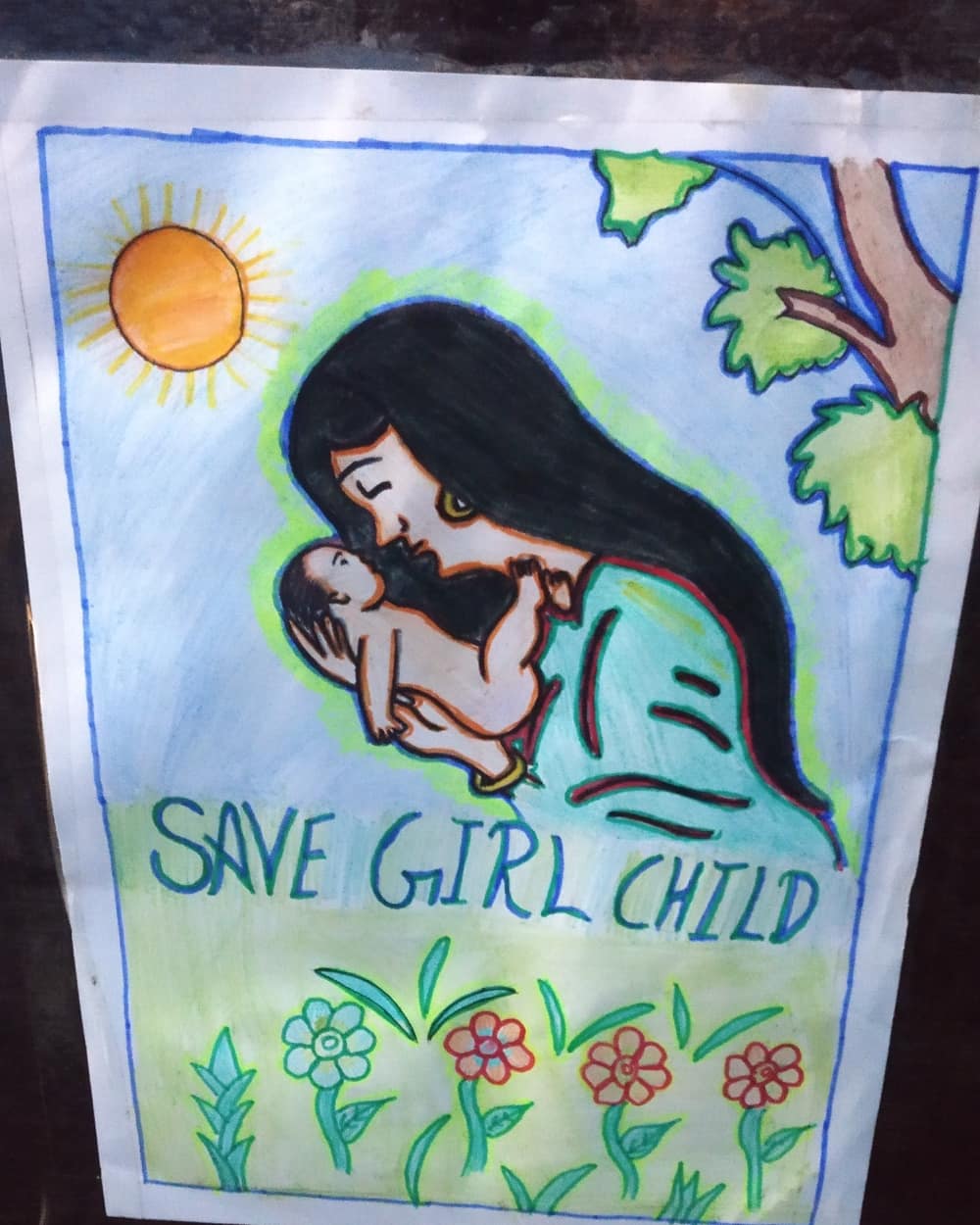 Save the girl child hi-res stock photography and images - Alamy