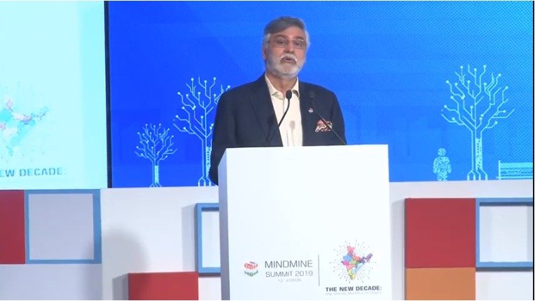 "We are excited about the Prime Minister's vision of making India a USD 5 trillion economy" ~ Sunil Kant Munjal, MD, Hero Enterprise 
#MindmineSummit2019