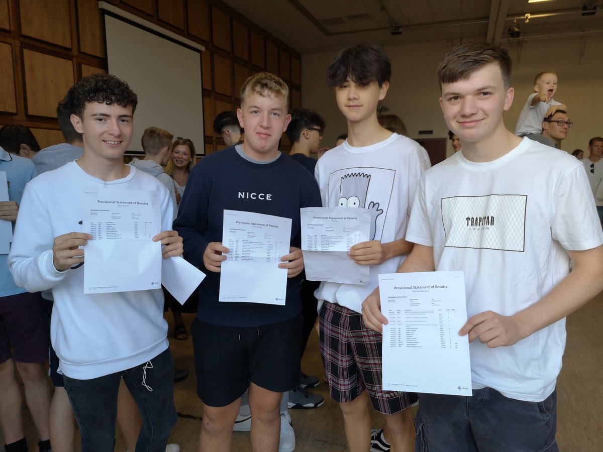 JadeDailyEcho's tweet photo. Well done to these guys from Winton Academy! #GCSEResults2019 @Bournemouthecho https://t.co/I2D0C2PWhD