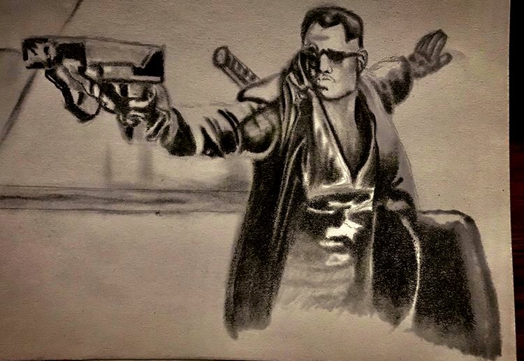 Twisted_Nano's tweet photo. If you don’t know who this is you need to get smoked with a silver bullet! #bladevampirehunter #blade #westlysnipes @Hashtag_Artlife @thatonebria @SuperRaeDizzle @serendessa @auroras_art @_faithebey https://t.co/eeIsB6O3QX