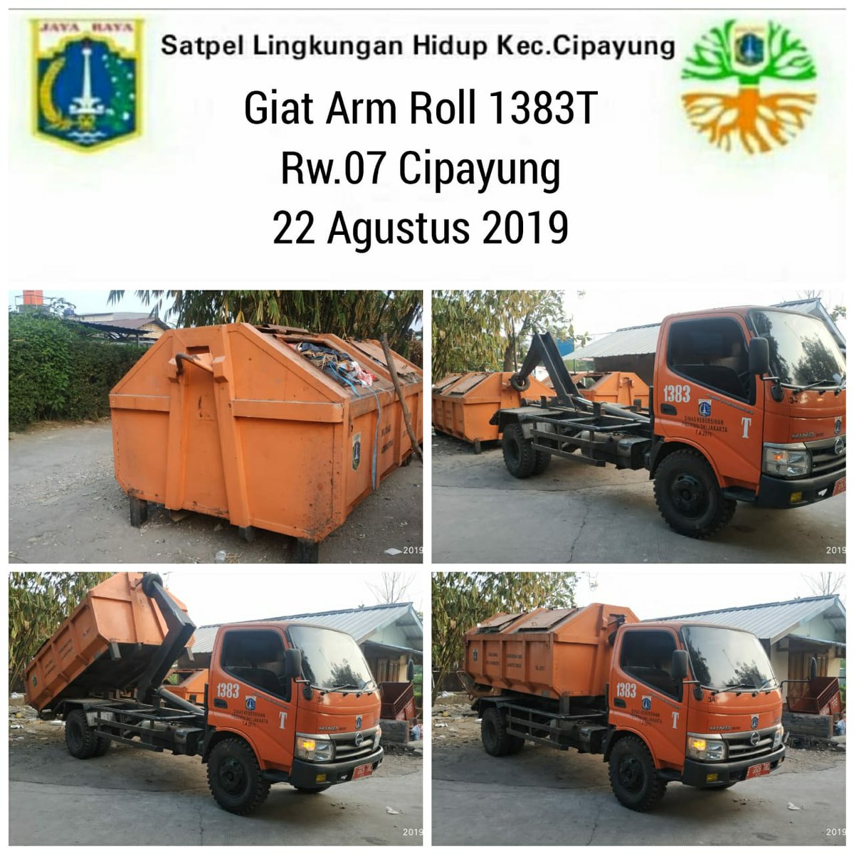 dinsih_cipayung's tweet photo. #bebassampah2020
#jakartabersih
#pasukanorangedlh
#akubanggamenjadipasukanorange
#bersihbisakok
#welovejakarta
#welovejakartabersih
#SelamatkanBumiDariSampahPlastik
#SaveEarh https://t.co/FbkYkriMzo