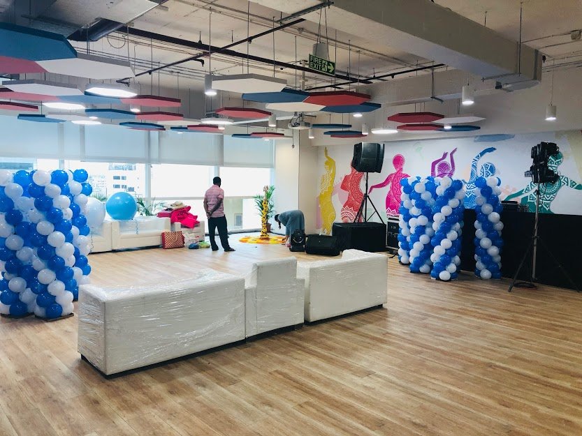 NewfoldIndia's tweet photo. We are all set for the inauguration of our Bangalore office! #EveryOfficeNeeds #LifeAtEndurance https://t.co/OlPOO4pspE