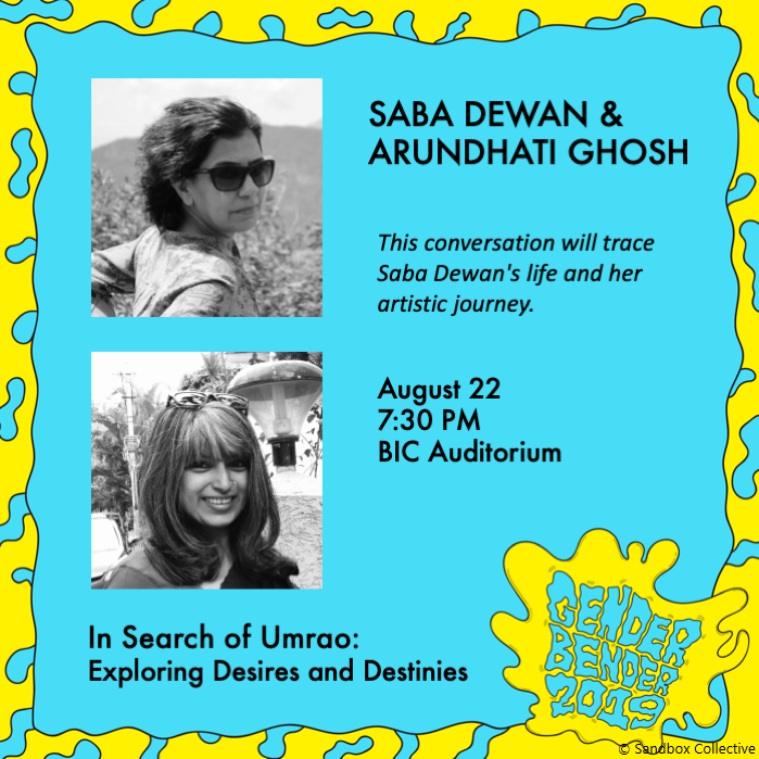GI_Bangalore's tweet photo. This evening at #GenderBender2019: An exploration of women and gender in comics with @kadakcollective and Arundhati Ghosh and Saba Dewan talk film, desire and destiny

Entry free!

#MMBangalore #GenderBender #SandboxCollective #genderfestival #gender 
@Sandboxcollect https://t.co/ypIRmpT6VZ