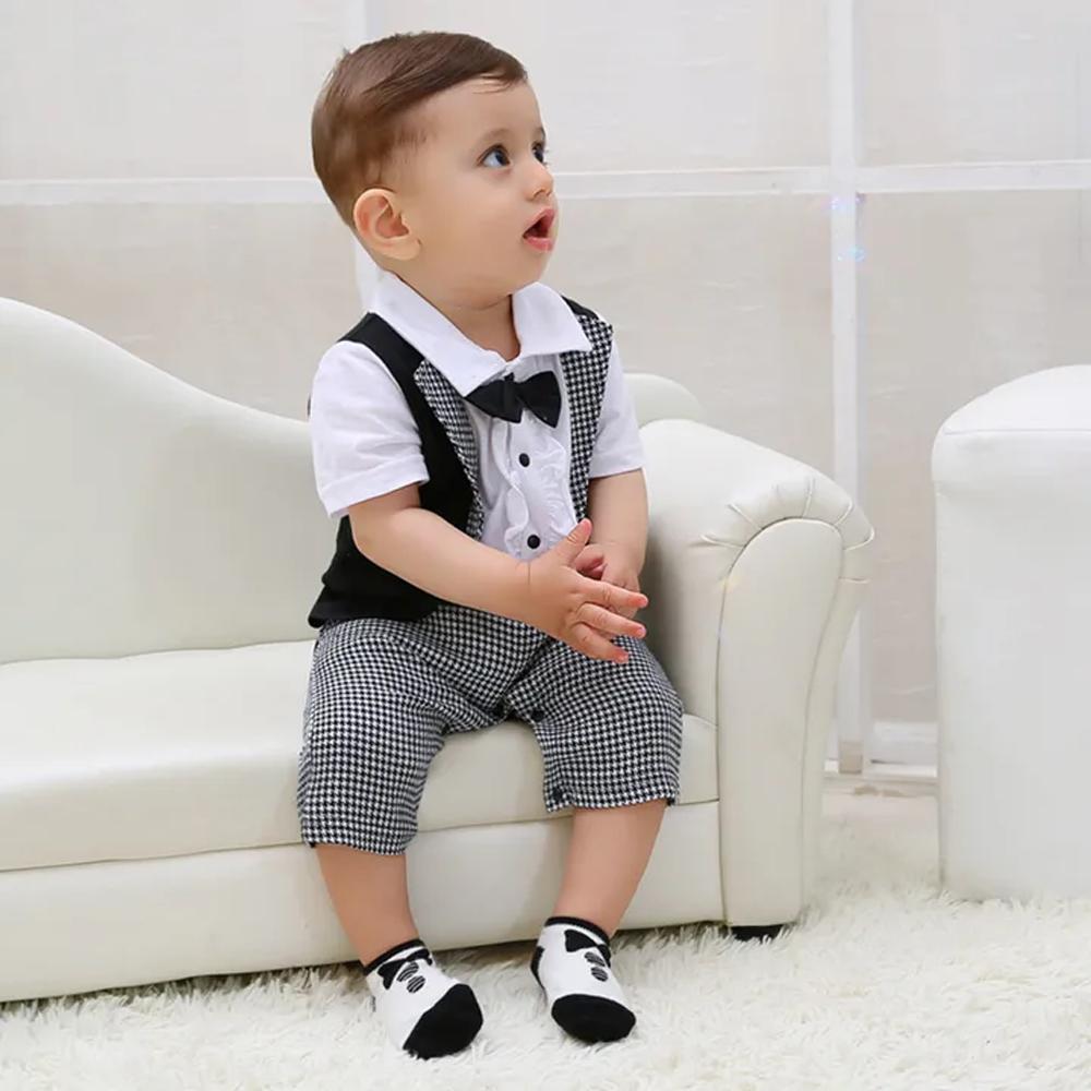 Buy Hopscotch Baby Boys Cotton Checkered Waistcoat Shirt And Pant Set In  Multi Color For Ages 6-12 Months (SN-2664417) at Amazon.in