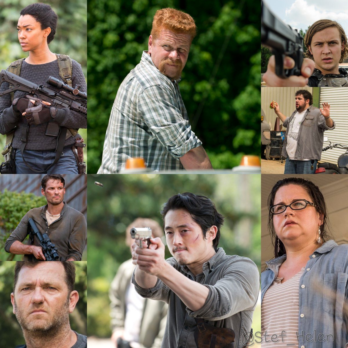 Stef_Helen's tweet photo. #TBT let's take a moment to remember the fallen #TWDS7 #TWD #TWDFamily @wwwbigbaldhead @GemmaTargaryen @stitchwitch76 @elvismama97 @bkelly834 @HeyMo517 @xx_AdrienneG_xx @noevalcolombo @4GISHandReedus @NewJeffCT @smoking_reedus @Cheryl_W61 @Alexarenee1 @BoondockSaintIR https://t.co/T0OnaaRem9
