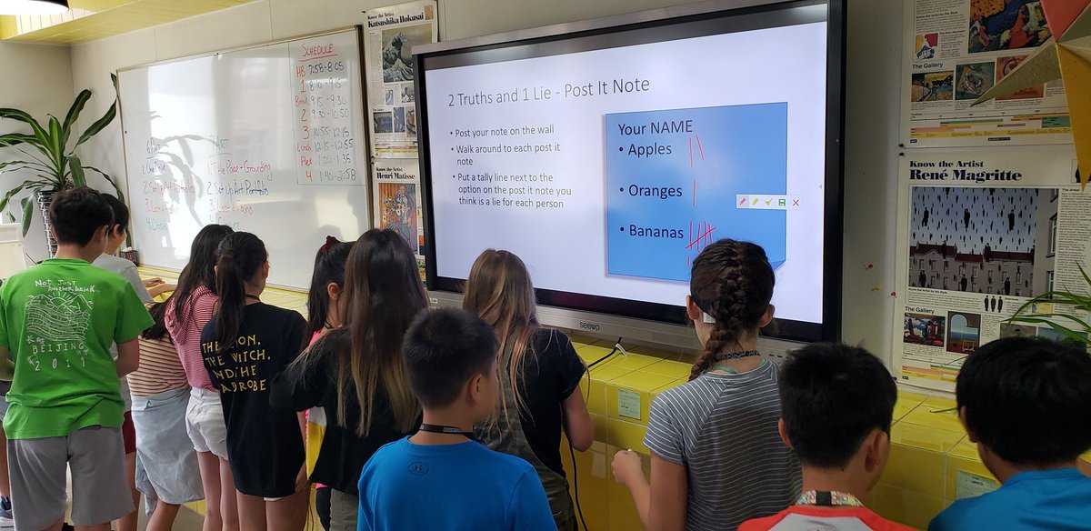AlyssaMBenedict's tweet photo. Good energy. MS Visual Art students @SASchina Pudong are building community to create an inclusive collaborative environment. https://t.co/tKSROi02Jq