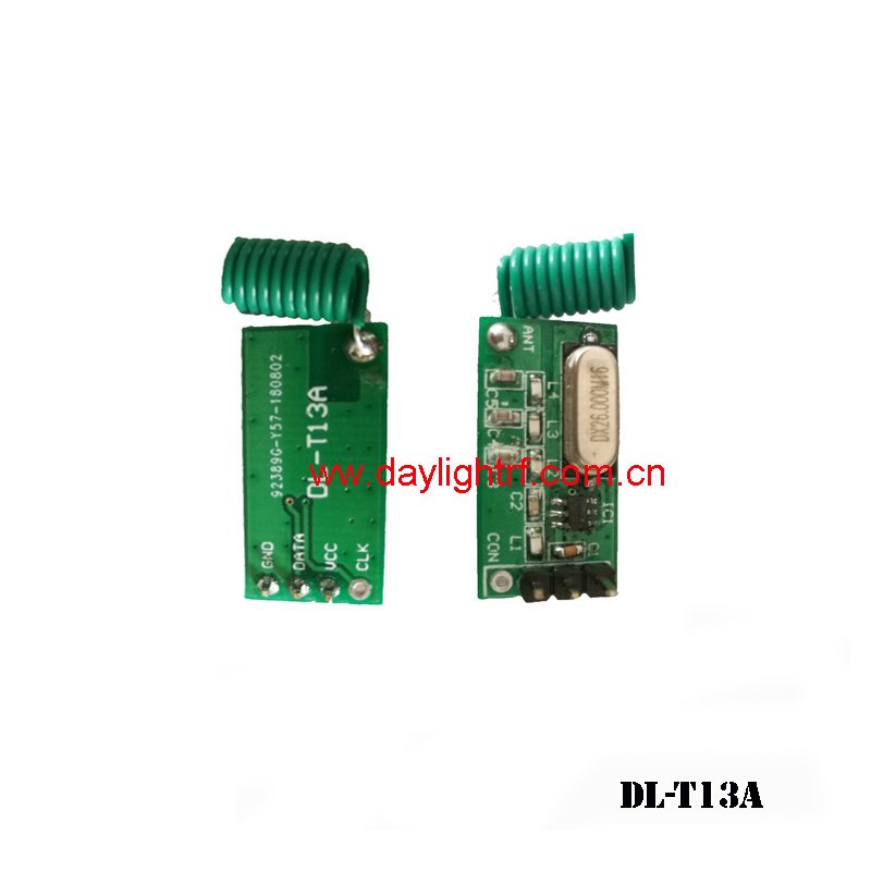 daylight2019's tweet image. wireless transmitter module with sleeping function DL-T13A comes! Visit our website to learn more: daylightrf.com.cn/wireless-trans… #wirelessremotecontrol #wirelesstransmittermodule #wirelesstransmitterandreceivermodule