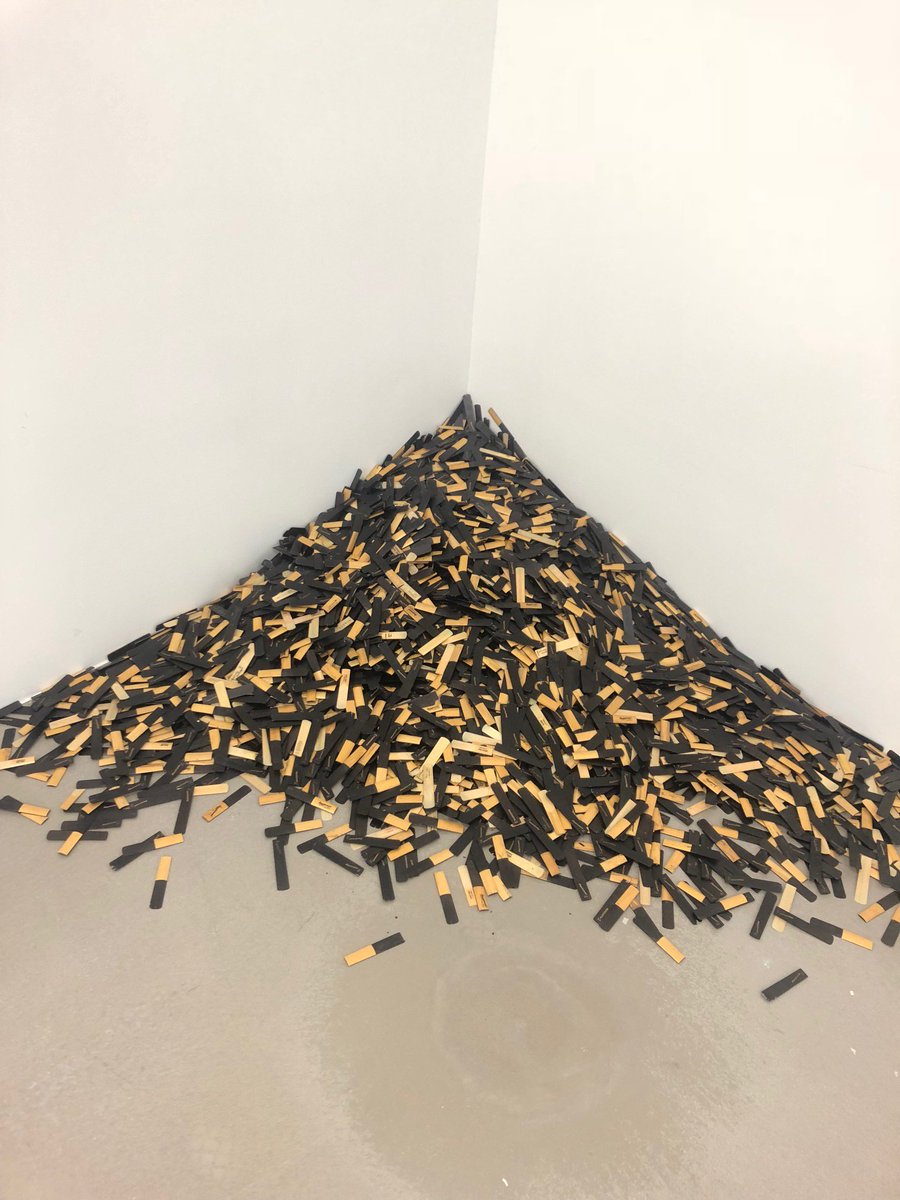PIECES OF PEACE&amp; FIRE! exhibition trondheim opening today! w fish miracles, voices, PETTER and this tribute to FELIX G- Torres!