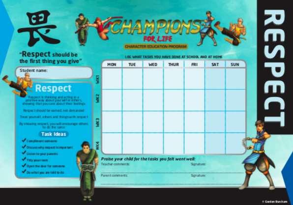Gordonburcham's tweet photo. We have a champions for life programme which is included with a childs membership and is not only popular with the children but the parents love it too.
The programme focusses on 12 skills and runs over 24 months. Pictured here is our Respect worksheet.  
https://t.co/qgCAcFGGXD https://t.co/q808gJT8SV