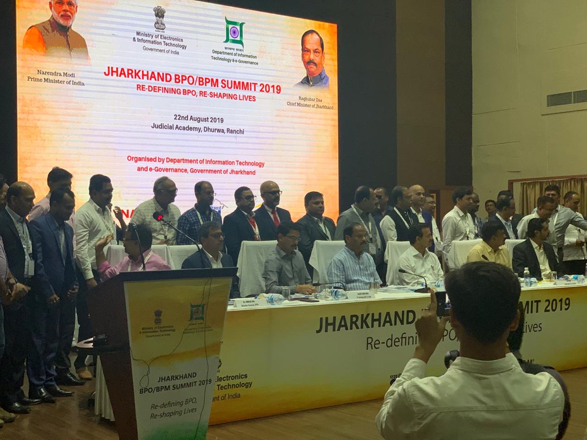 BPOBPM's tweet photo. Witness the new beginning of Modern Jharkhand with the Inauguration of 15+ BPO/BPM companies.
@ITDept_JH @StpiRanchi @dasraghubar https://t.co/20BGk4DBfX