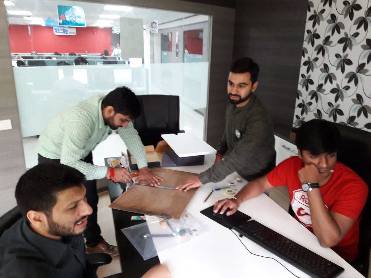 Manjitsinh's tweet photo. Preparation to connect  our innovation..... https://t.co/j67cARuZvW