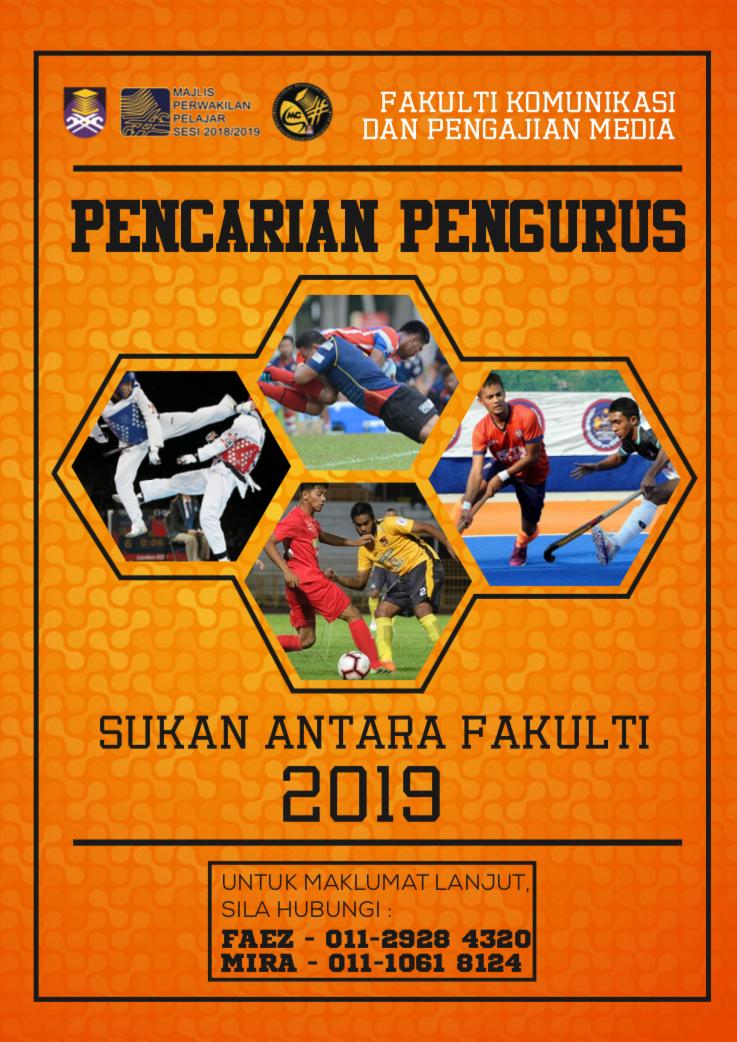 smfkpmuitm's tweet photo. PENCARIAN ATLET &amp; PENGURUS SUKAN UNTUK SUKAN ANTARA FAKULTI (SAF)  FAKULTI KOMUNIKASI DAN PENGAJIAN MEDIA

SAF 2019 kali ini akan diadakan pada *4 - 25 OKTOBER 2019*

Yang berminat boleh mengisi borang pada link di bawah 👇🏻
https://t.co/JystneKjHk

 Cont.. https://t.co/4G2Isk1pwt