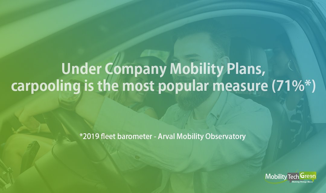 mobitechgreenEN's tweet photo. With corporate #carsharing you book your vehicle online for your business travels. Do you know that it is possible to open the vehicle to the #carpooling option ?

More flexibility thanks to multimodal services: read more about it in our last article >>

https://t.co/0KGz3PdvfE https://t.co/Xqjgs1SMxQ