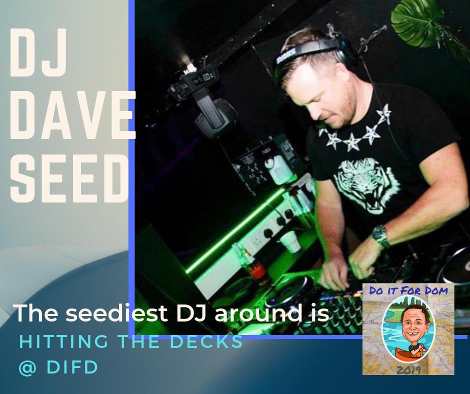 Join us on the evening of the 4th September to help celebrate at #DoItForDom with our pro DJ <a href="/dave_seed/">Dave Seed ™</a>