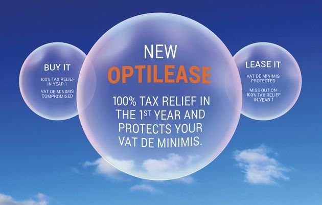 snowbirdfinance's tweet image. Until now arranging #finance for your #equipment and #refits, you had to  choice between 100% #Tax #relief in the 1st year or protecting your #VAT de Minimus position. With #OPTILEASE, you can get the best of both worlds.