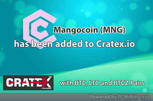 Cratex_Exchange's tweet photo. #Mangocoin ($MNG) has been added to ☑️ https://t.co/g1N0dvJn84
✨https://t.co/qCC4lqyq5s
✨https://t.co/M7RLRflnXS
✨https://t.co/xQ6ONv9DPF
#BTC #LTC #BTCZ #blockchain #cryptocurrency #crypto #airdrop #monero #cryptonight https://t.co/XT6YAZPlsT